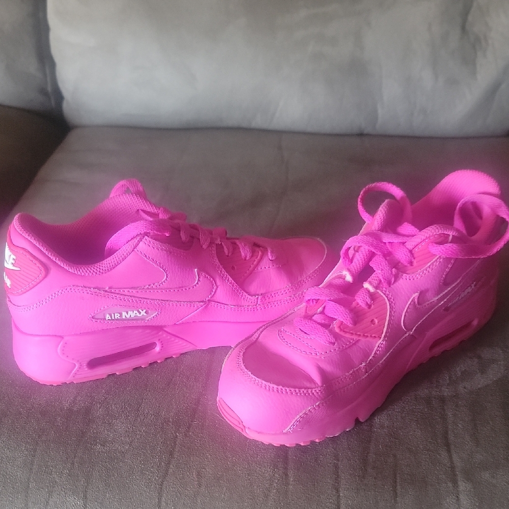 Nike Kids Vibrant Pink Air Max Sneakers